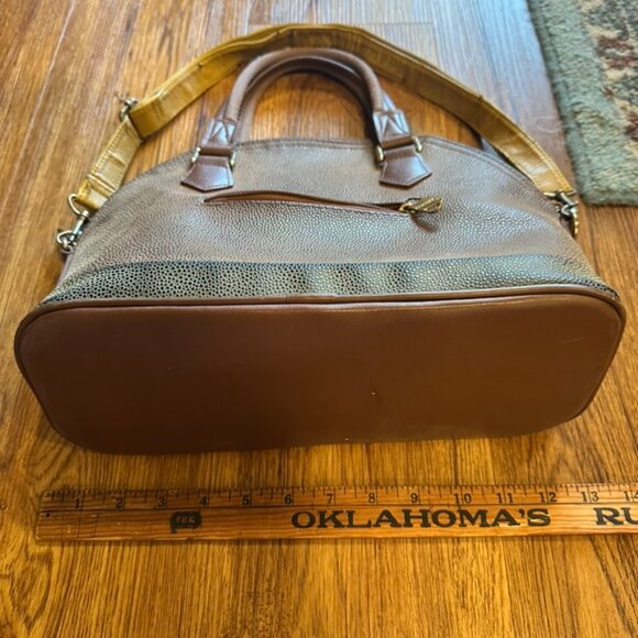 Vintage Unicorn London Leather Purse - Two Tone - Picture 7 of 8